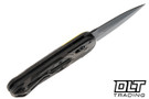 Benchmade Gold Class Lowden - Marbled Carbon Fiber - Gold Plated Bolster - 491BK-261