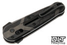 Benchmade Gold Class Lowden - Marbled Carbon Fiber - Gold Plated Bolster - 491BK-261