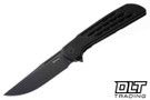Reate Remedy - Black DLC Elmax Blade - Black PVD Titanium