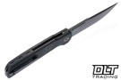 Reate Remedy - Satin DLC Elmax Blade - Black FatCarbon Glass