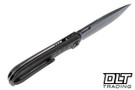 Poikilo Blade Gecko BS2 - Dark Stonewash Titanium - Dark Stonewash M398 Blade