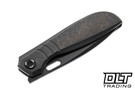 Poikilo Blade Gecko BS2 - Dark Stonewash Titanium - Dark Stonewash M398 Blade
