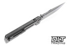 Poikilo Blade Marlin S1 - Pearlescent Stonewash Titanium - Pearlescent Stonewash M398 Blade