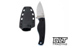 Creely Blades PG Mako - MagnaMax Blade - Black PETG Carbon Fiber with Blue Liner