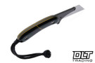 Banzelcroft MEK - Black Paper Micarta - Yellow Liner