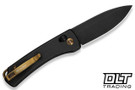 We Knife Nightblade 22046-1 - Black Titanium - Black Stonewashed CPM 20CV Blade