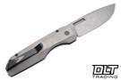 Pro-Tech Custom Vero Synapse 2 - Two Tone Blasted and Tumbled 17-4 Steel - Acid Wash MagnaMax Blade