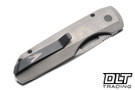 Pro-Tech Custom Vero Synapse 2 - Two Tone Blasted and Tumbled 17-4 Steel - Acid Wash MagnaMax Blade