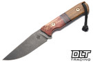 JP Bladesmithing Pocket Bowie AEB-L - Custom Scale Handle