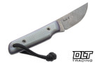 JP Bladesmithing Shinobi EDC AEB-L - Porticullis Ghost Purple G-10 Handle