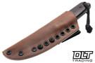 JP Bladesmithing Shinobi XL AEB-L - Bloodstone Richlite Handle