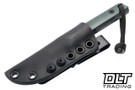 JP Bladesmithing Tanto Fang EDC AEB-L - Forest Green G-10 Handle