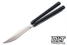 LDY Knives Kite V1.5 - OG - Black and Silver Aluminum