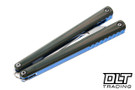 LDY Knives Kite V1.5 - Trainer - Oasis and Blue Aluminum