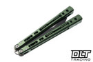 LDY Knives Sirius V4.5 - Kukri - Green Vertical Aluminium