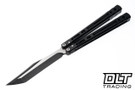 LDY Knives Sirius V4.5 - Tanto - Black Diagonal Aluminium