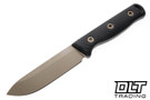 Hellbender Mudpup 4 - Black Micarta - Coyote Cerakote MagnaCut Blade
