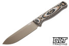 Hellbender Mudpup 4 - Tri-Color G-10 - Coyote Cerakote MagnaCut Blade