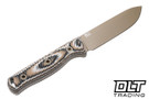 Hellbender Mudpup 4 - Tri-Color G-10 - Coyote Cerakote MagnaCut Blade