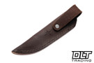 Hellbender Ranch Hand - OD Green Micarta - Orange Cerakote MagnaCut Blade