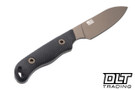 Hellbender Ranch Hand - Black Micarta - Black Gold Cerakote MagnaCut Blade