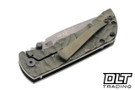 McNees PM Mac 2 3" MagnaCut DP - Rock - Atomic Green & Bronze Titanium - Stonewash Hardware