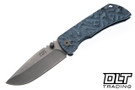 McNees PM Mac 2 3" MagnaCut DP - Rock - Atomic Blue Titanium - Stonewash Hardware