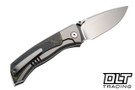 Remette RT-Steed RTWS-TCBA - Titanium - Camo Carbon Fiber Inlay - Pearlescent M390 Blade