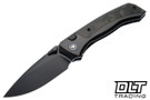 Remette RT-Steed RTWS-BCBA - Black Titanium - Camo Carbon Fiber Inlay - DLC M390 Blade