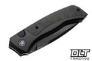 Remette RT-Steed RTWS-BCBA - Black Titanium - Camo Carbon Fiber Inlay - DLC M390 Blade