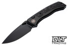 Remette RT-Steed RTWS-BY - Black Titanium - Carbon Fiber Inlay - DLC M390 Blade