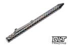 Fellhoelter TiBolt Pen - Reverse Tuxedo Dragon - Zirconium