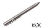 Fellhoelter TiBolt Pen - Full Size - Stars Engraved Titanium