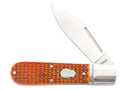 RoeCraft Blades Loosahatchie Jack - Dragon Scale Jigged Bone - Satin 14C28N Clip Point Blade
