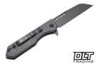 Heretic Jinn Manual - DLC MagnaCut Blade - DLC Hardware - Glow Carbon Fiber Chassis
