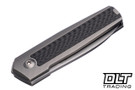 Jens Anso Arn Damasteel - Grey Titanium - Satin Accents - Carbon Fiber Inlay