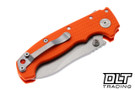 Demko AD20 Butcher MagnaCut - Stonewashed - Orange G-10