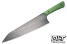 Edge Knife Works Kiritsuke Procut - Vintage Green G-10