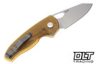 Three Rivers Manufacturing Holier Nerd MagnaCut - Linerlock - 3D Ultem G-10