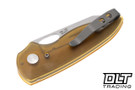 Three Rivers Manufacturing Holier Nerd MagnaCut - Linerlock - 3D Ultem G-10