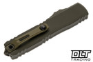 Microtech Ultratech Gen IV - Mag Pull OD Green Handle - Bazooka Blade - 11224-1MPOD-C10Z21