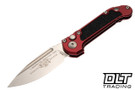 Microtech LUDT Gen III - Merlot Handle - Stonewashed Blade - 1135-10MR