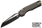 Microtech MSI S/E - Black Fluted Handle - Natural Clear Blade - 210-1FLNC
