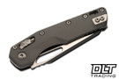 Microtech MSI S/E - Black Fluted Handle - Natural Clear Blade - 210-1FLNC