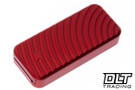 Rivery MFG Zero Utility Knife - Original Pattern - Red Aluminum with Lanyard Hole