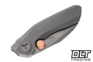 Reate Vulpex VK-FROK Elmax Darkwashed Blade - Darkwashed Titanium