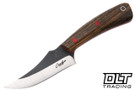 Candler Customs Sharpfinger - Bocote - Red Liners & Pins