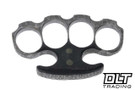 Black ROC Knives Cutout Paperweight - Hammered 80CRV2