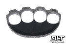 Black ROC Knives Solid Paperweight - Hammered 80CRV2