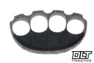 Black ROC Knives Solid Paperweight - Hammered 80CRV2
